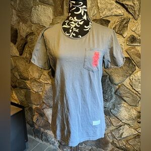 Concrete Humanity Gray & Red Short Sleeve L